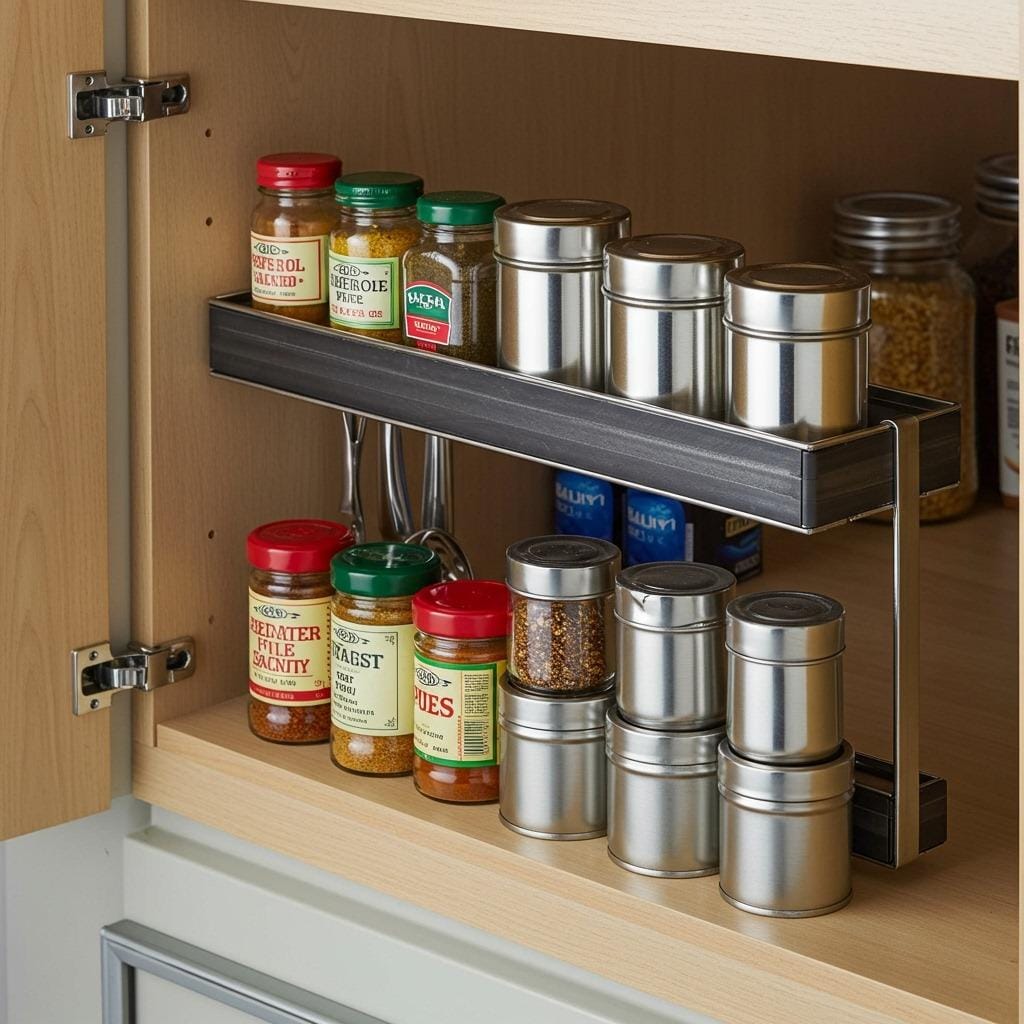 Use Magnetic Strips for Small Metal Items