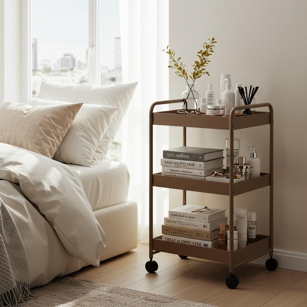 Use Rolling Storage Carts