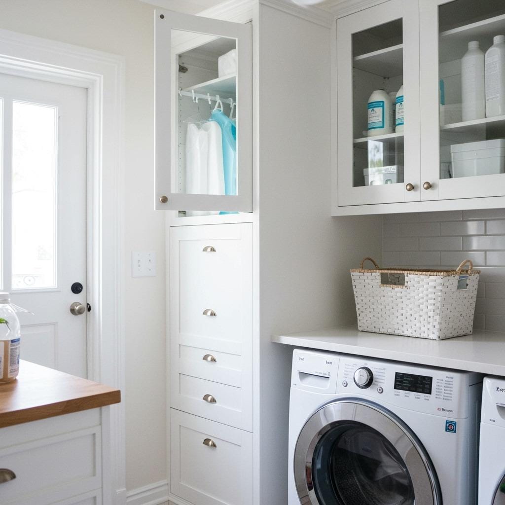 Use Slim-Profile Cabinets in Tight Spaces