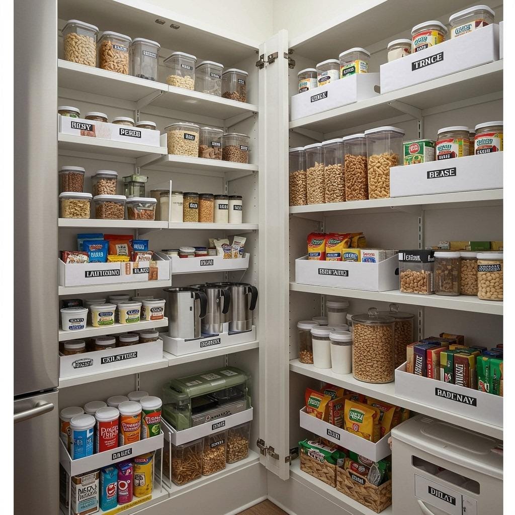 Vertical Pantry Organization Systems