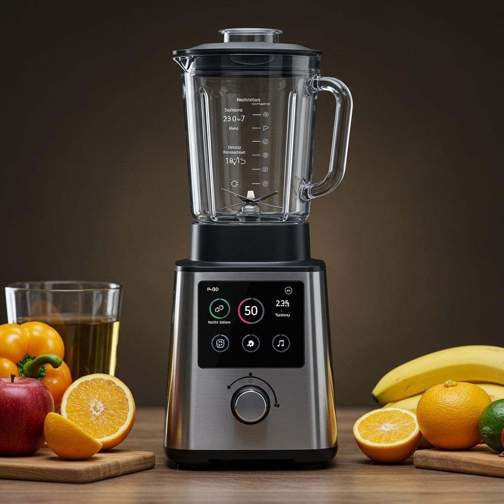 Voice-Activated Blenders with Nutritional Tracking