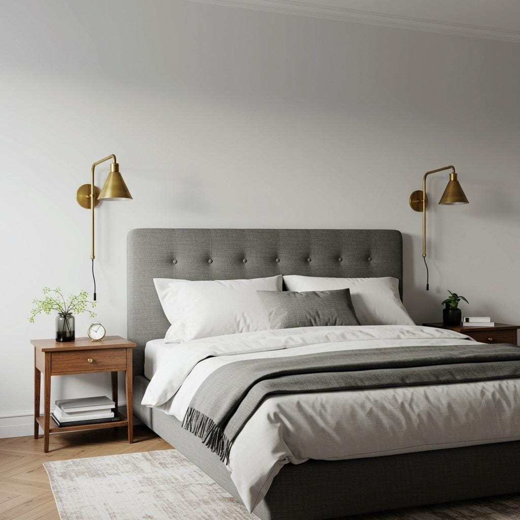 Wall-Mounted Sconces for Space-Saving Style