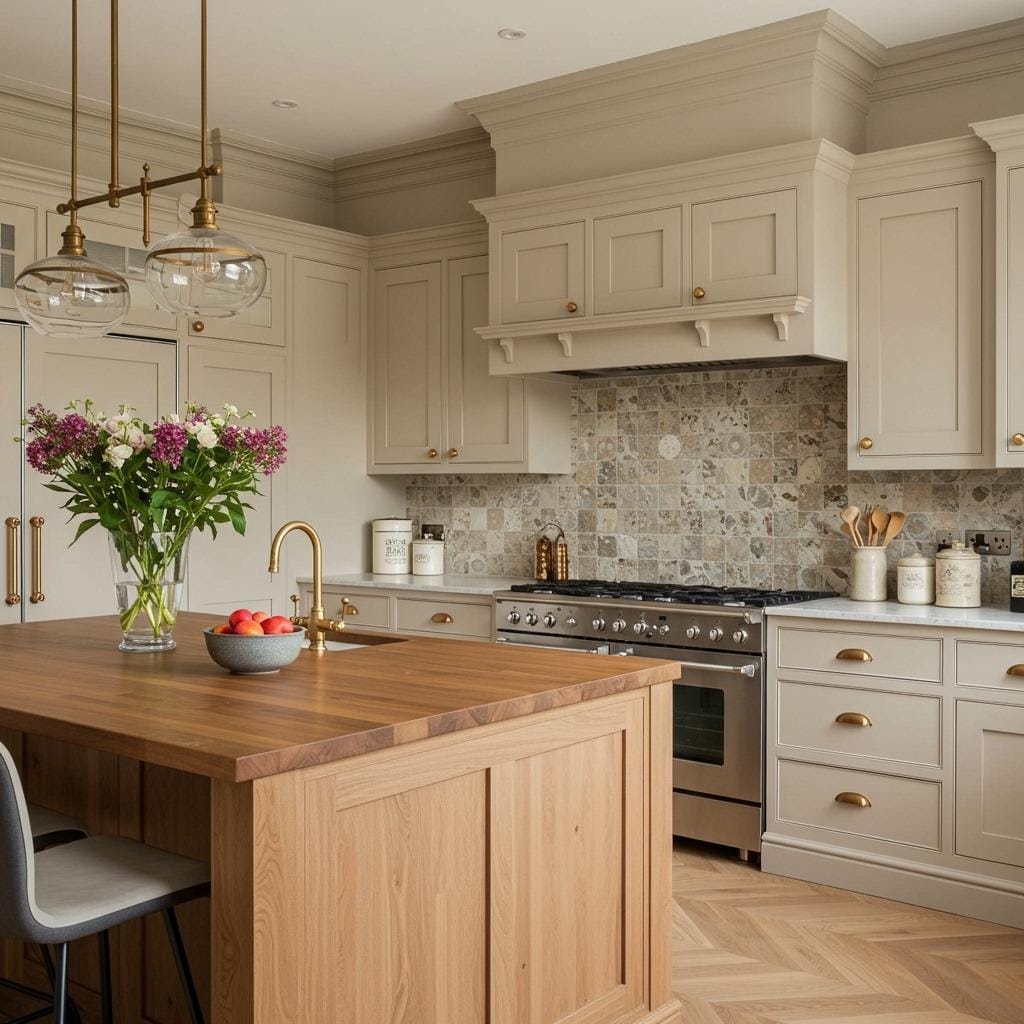 Warm Beige and Natural Elements