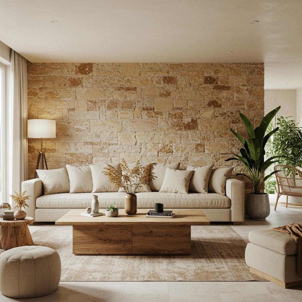 Warm Stone and Sand Combinations