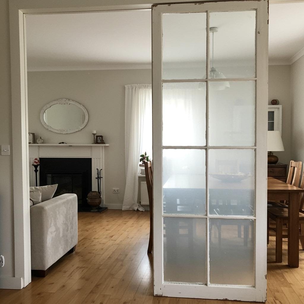 Window Frame Room Divider