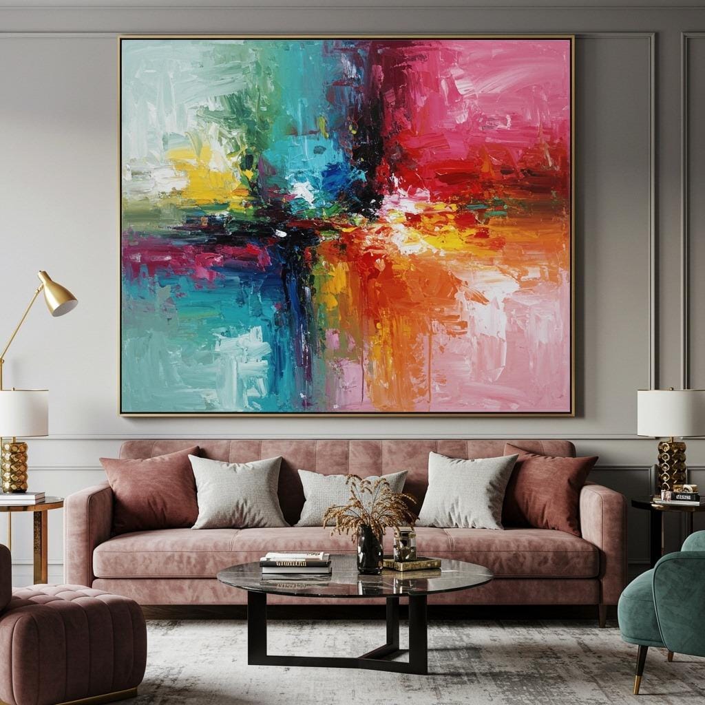 Add Oversized Art Pieces