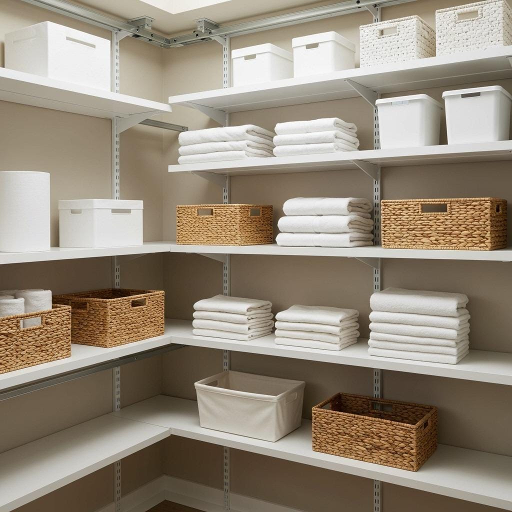 Adjustable Shelving for Custom Configuration