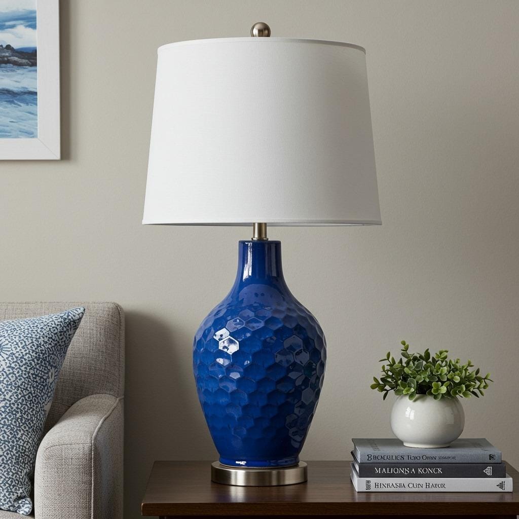 Colorful Ceramic Accent Lamp