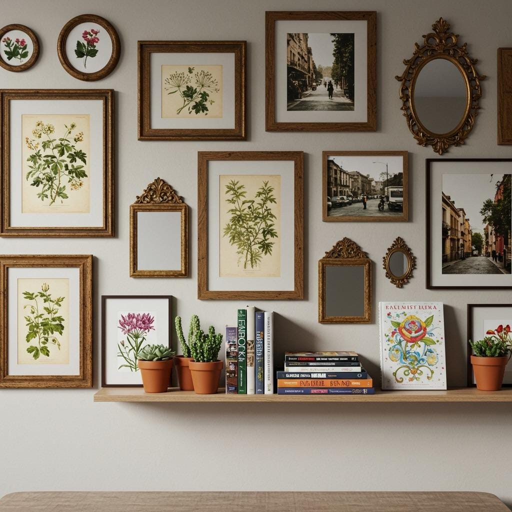 Create an Eclectic Gallery Wall