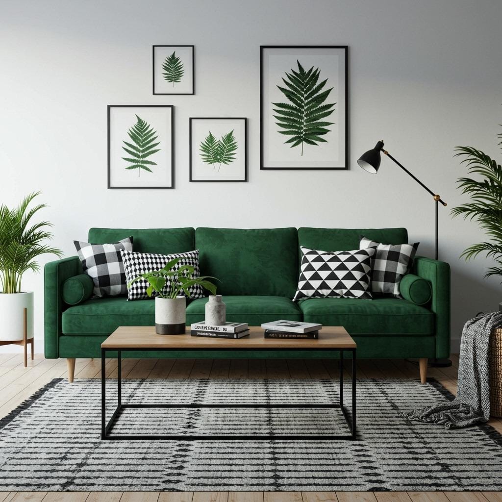 Create Contrast with Black and White Elements