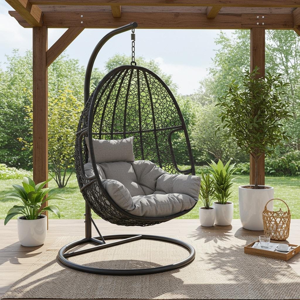 Hanging Chairs with Swing Function
