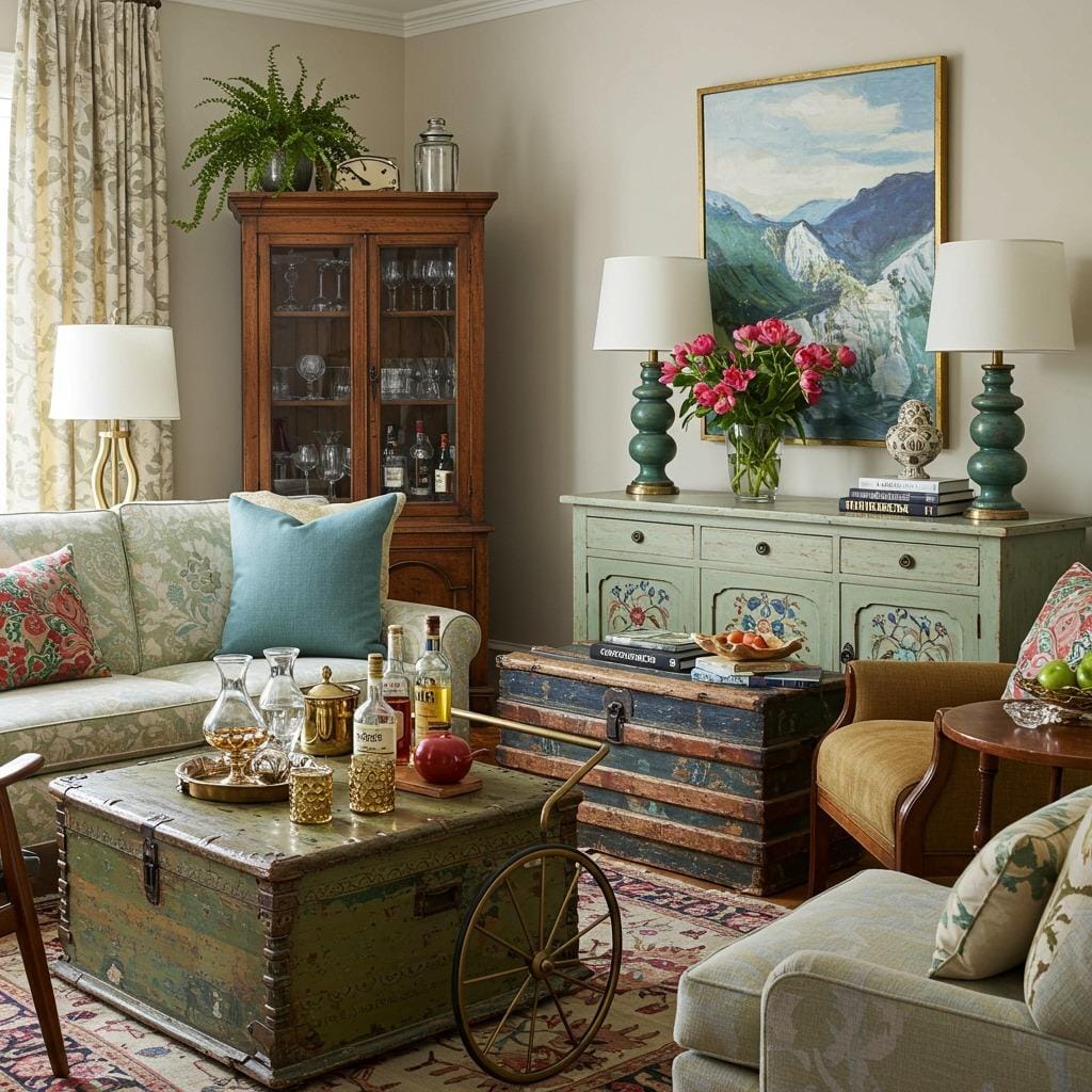 Incorporate Unexpected Furniture Pieces