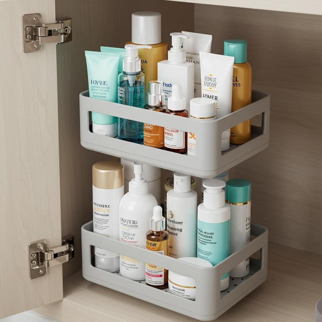 Install Expandable Shelf Risers