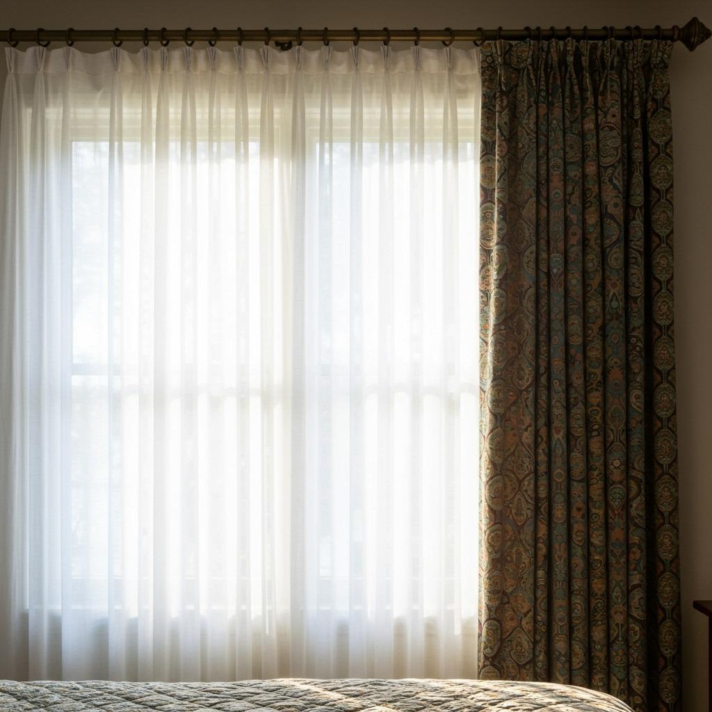 Layer Your Window Treatments