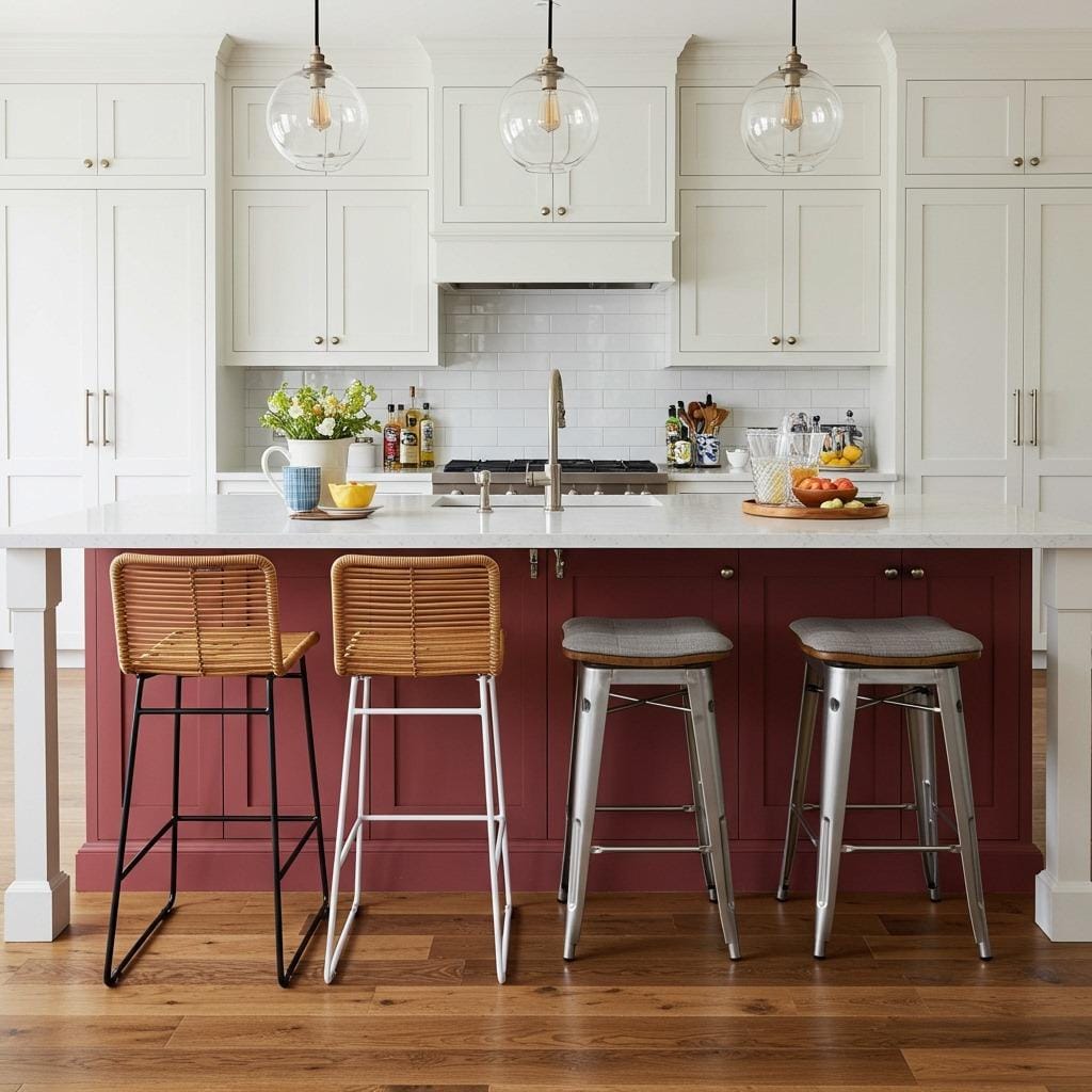 Mix-and-Match Different Stool Styles