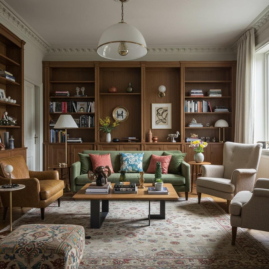 Mix Furniture Heights and Proportions