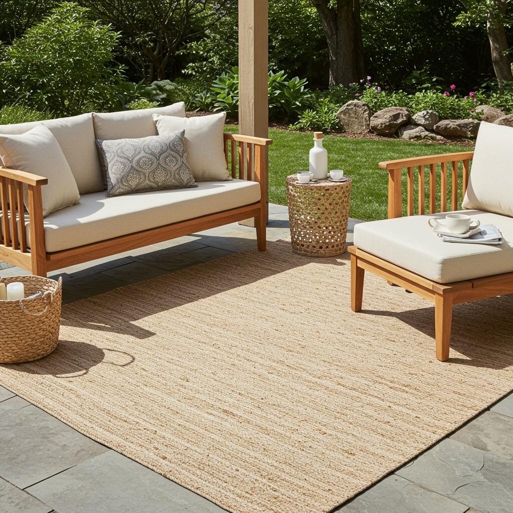 Natural Woven Texture Look