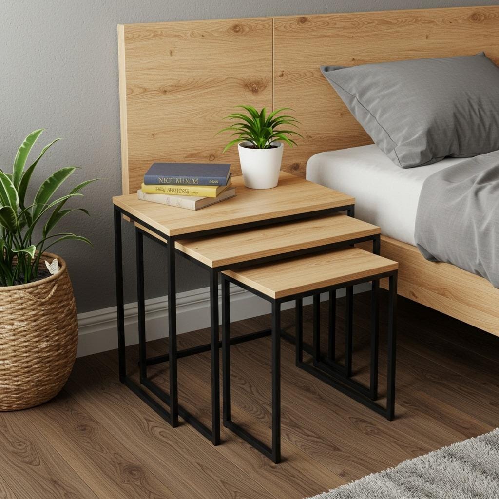 Nesting Tables and Stackable Furniture