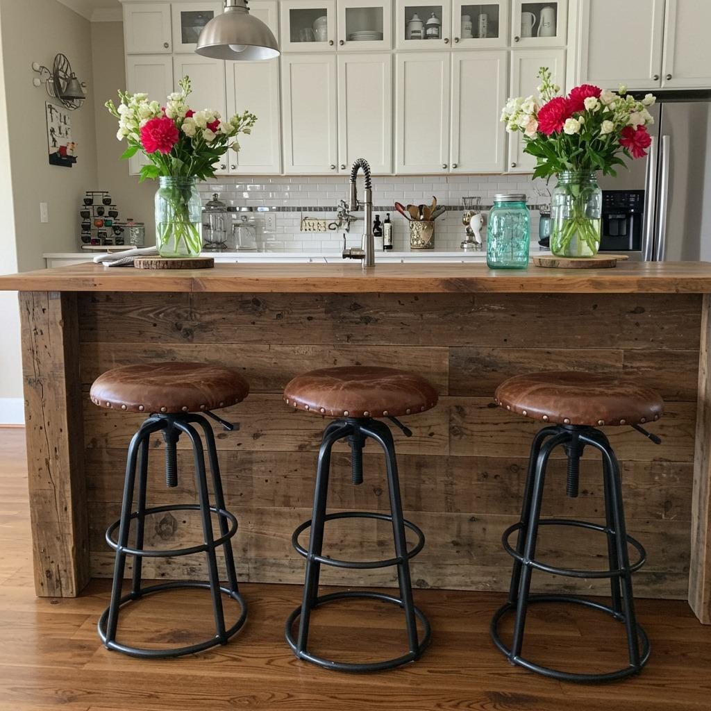 Saddle-Style Counter Stools