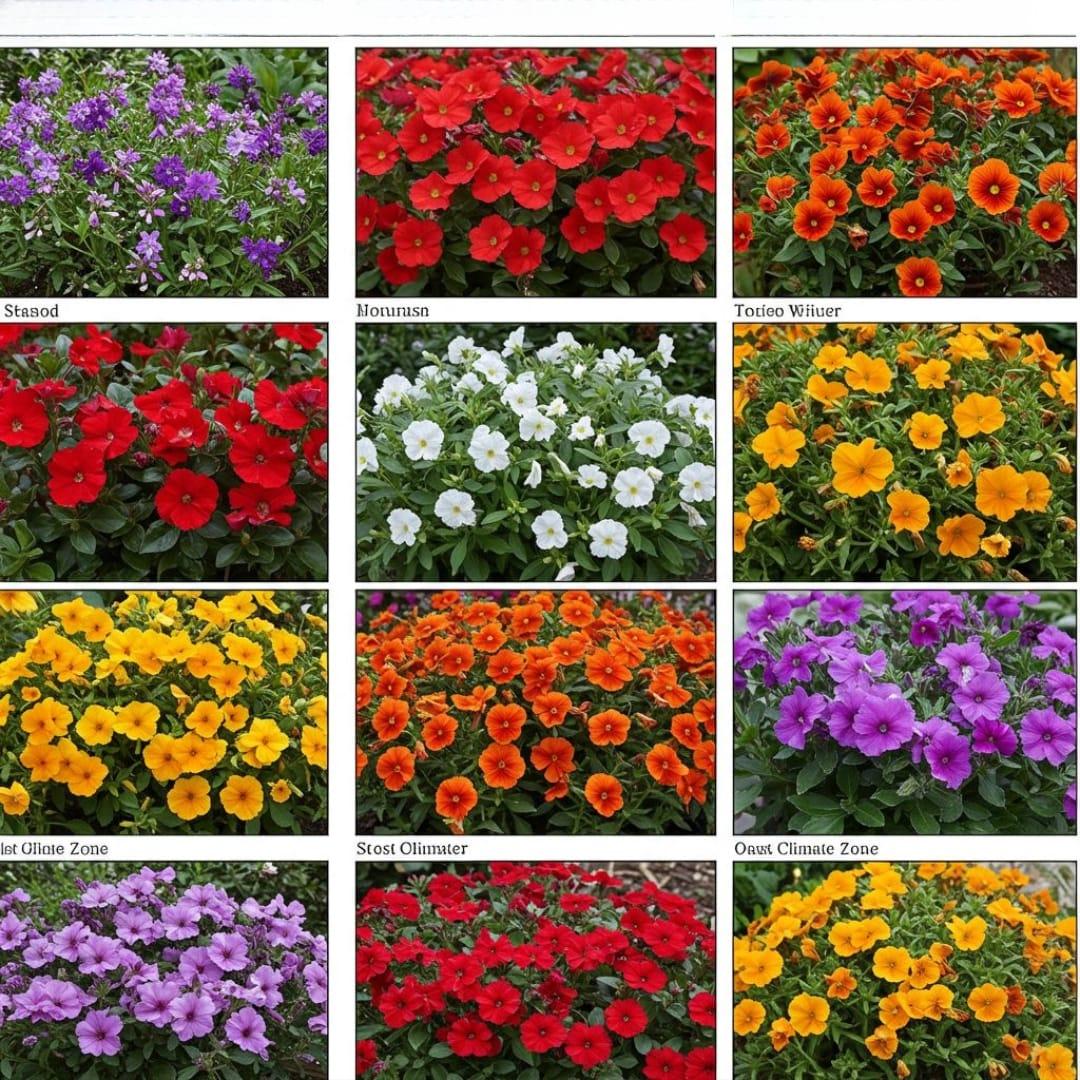 Seasonal Flower Beds for Continuous Color