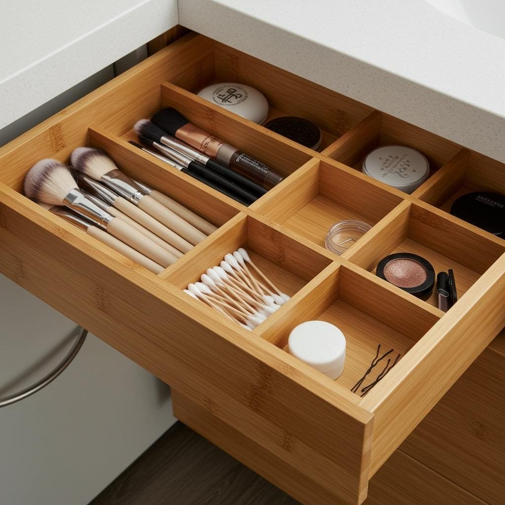 Use Drawer Dividers for Small Items