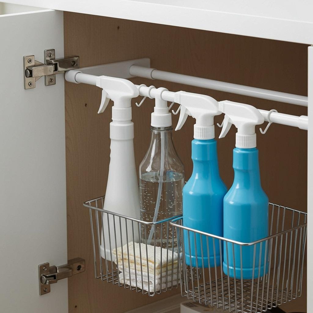 Utilize Tension Rods for Extra Hanging Space